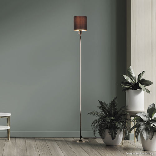 Lampada da terra - NOSTALGIA-S - VS Manufaktur e.K. - in ottone / in tessuto / contemporanea