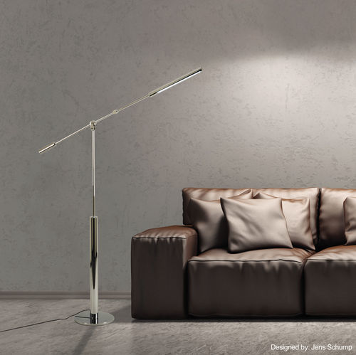 Lampada da terra - DROP - VS Manufaktur e.K. - in ottone / contemporanea / con cavo