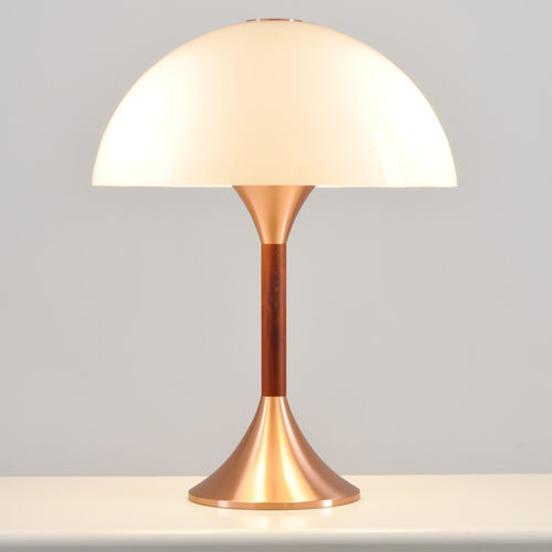 Lampada da tavolo - TAU - VS Manufaktur e.K. - in ottone / in vetro / in noce