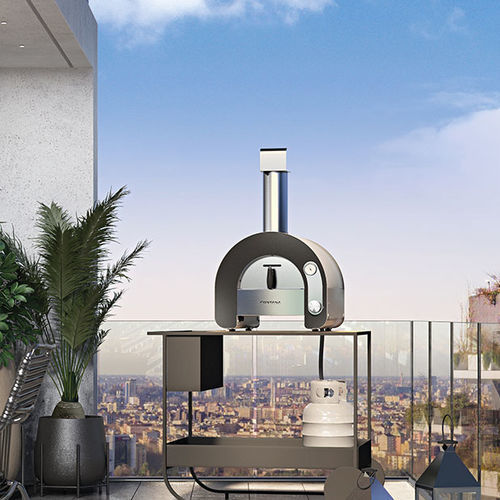 Forno a pizza per uso residenziale - MAESTRO 40 - Fontana Forni s.r.l. - a gas / a convezione / a libera installazione