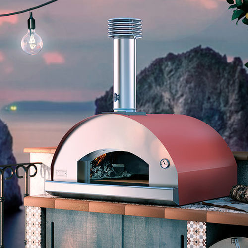 Forno a pizza per uso residenziale - MARINARA - Fontana Forni s.r.l. - a legna / a carrello / a libera installazione