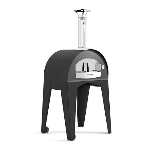 Forno a pizza per uso residenziale - ISCHIA - Fontana Forni s.r.l. - a legna / a carrello / a libera installazione