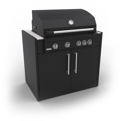 Barbecue a gas - ELYSIA BBQ LUMEN 5 - Fontana Forni s.r.l. - autoportante / in acciaio termolaccato / in acciaio galvanizzato