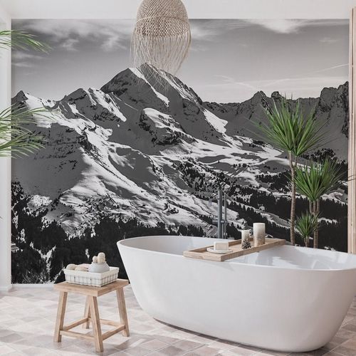 Carta da parati foto - montagne les Aravis - MuralConcept - contemporanea / in tessuto non tessuto / panoramica