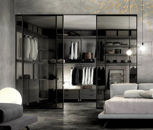 Cabina armadio modulare - SIMPLY - doal - con fissaggio a muro / ad angolo / contemporanea
