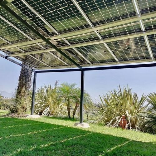 Pannello solare fotovoltaico monocristallino - MS(530-550)MB-72H  series - Maysun solar - doppio vetro / con telaio