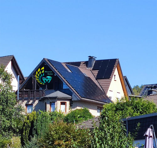 Pannello fotovoltaico monocristallino - MS(390-410)MB-40H  series - Maysun solar - colorato / per tetto / con telaio in alluminio