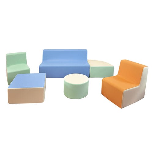 Pouf contemporaneo - ART. OM 5.023 - Omsi srl - in tessuto / in poliestere / in schiuma di poliuretano