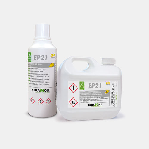 Iniezione di resina liquida senza COV - EP21 - KERAKOLL - di tenuta / per consolidamento terreni