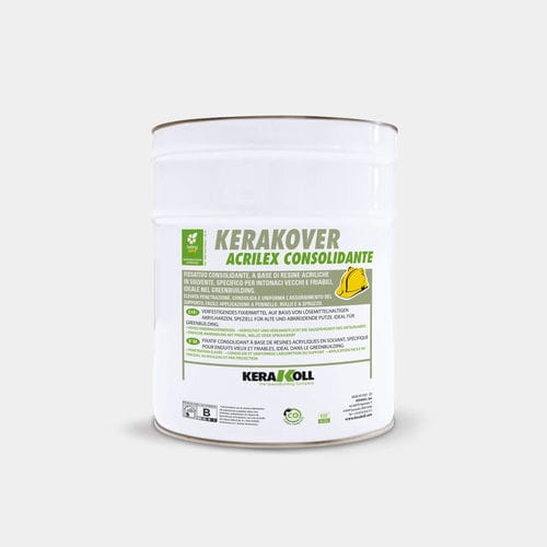 Intonaco di protezione - Kerakover Acrilex Consolidante - KERAKOLL - da interno / da esterno / per muro