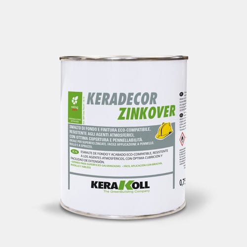 Vernice di protezione - Keradecor Zinkover - KERAKOLL - di preparazione / resina sintetica / per metallo