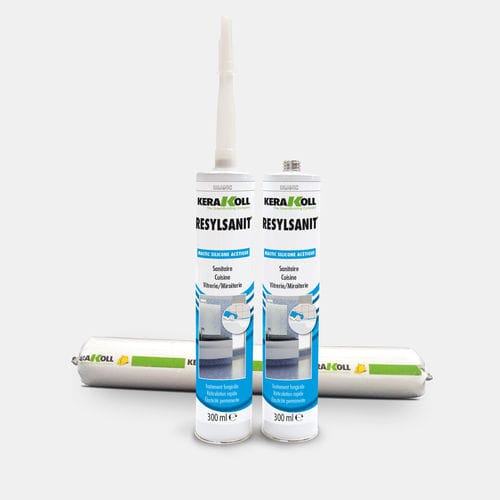 Mastice in resina di silicone - Resylsanit - KERAKOLL - a tenuta stagna / per calcestruzzo / per metallo