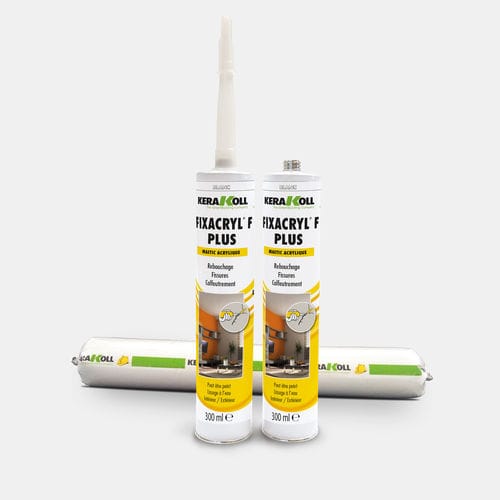 Mastice in plastica - Fixacryl F Plus - KERAKOLL - a base di resina acrilica / sigillante / per metallo
