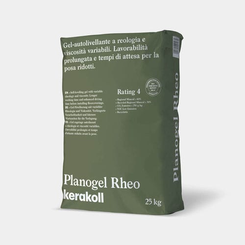Intonaco di rasatura - Planogel Rheo - KERAKOLL - per pavimento / per parquet / liscio