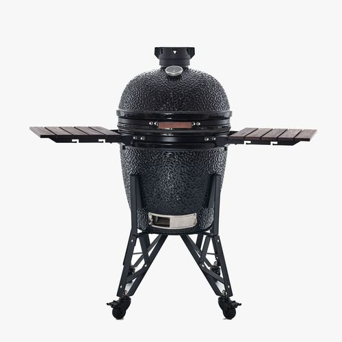 Barbecue a carbonella - LARGE - THE BASTARD - professionale / con rotelle / in acciaio inossidabile