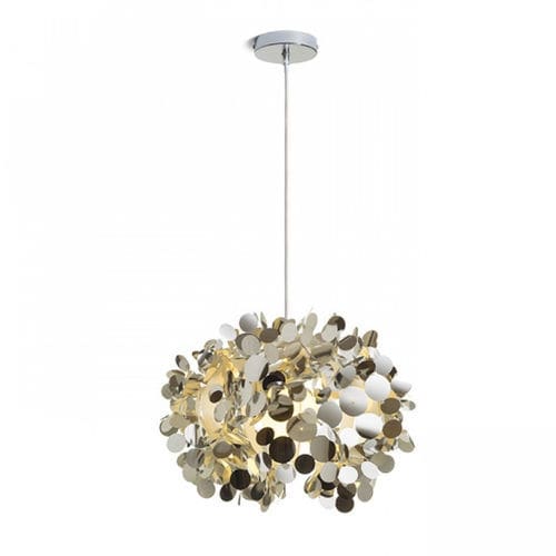 Lampada a sospensione - MM-2645 - Miller & Miller - in cromo / contemporanea / con cavo