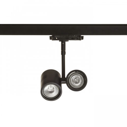 Faretti a binario LED - MM-1844 - Miller & Miller - cilindrico / in metallo / contract