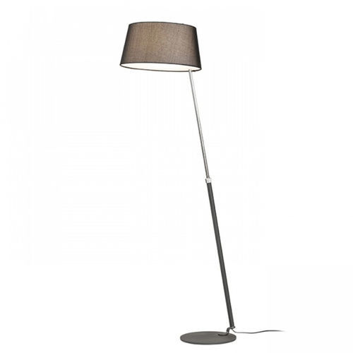 Lampada da terra - MM-613 - Miller & Miller - in cromo / in tessuto / contemporanea
