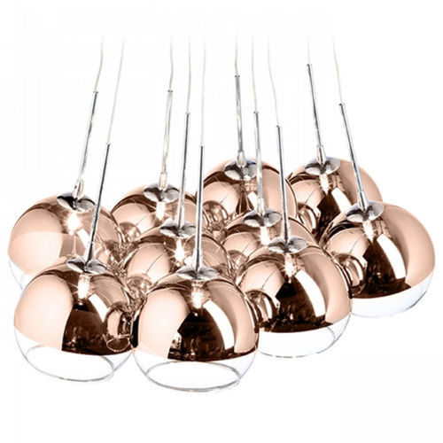 Lampada a sospensione - MM-677 - Miller & Miller - in cromo / in vetro / contemporanea