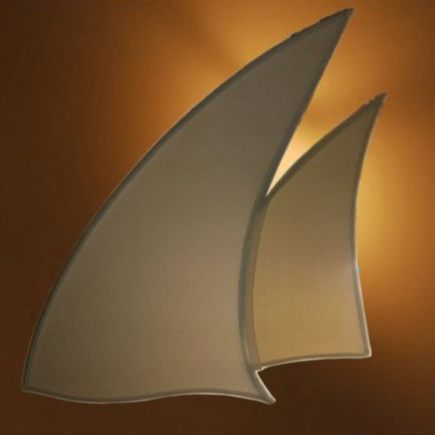 Applique contemporanea - SAIL - COSMOTRE SRL - da interno / in metallo / in tessuto