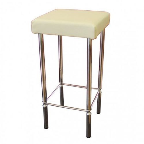 Sgabello contemporaneo - LYRA - COSMOTRE SRL - in pelle / con supporto in metallo / imbottito
