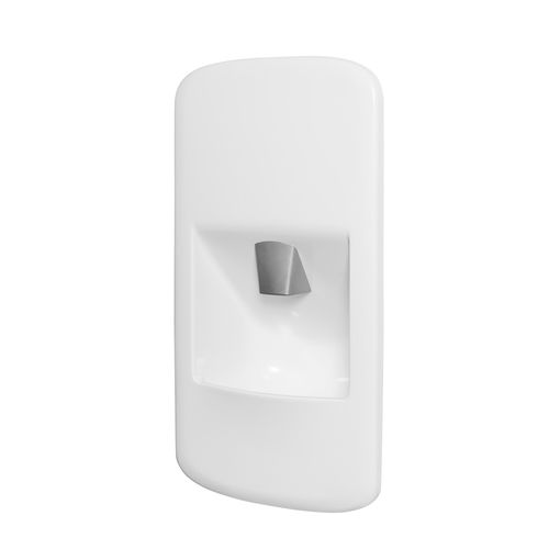 Lavandino da incasso - THRII - Wallgate Ltd - rettangolare / in Solid Surface / con dispenser di sapone