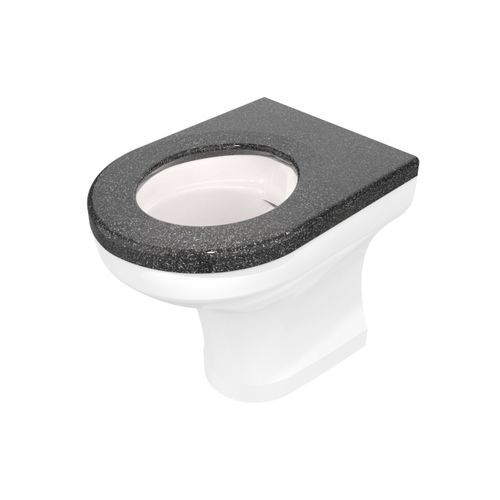 WC filomuro - CWC-251 - Wallgate Ltd - per uso residenziale / contract / ovale