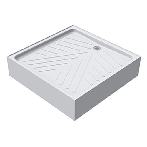 Piatto doccia quadrato - ST-800 - Wallgate Ltd - rialzato / in Solid Surface / antiscivolo