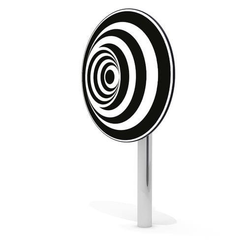 Pannello per attività ludiche con ruota - EFFECT-ROTATING DISC - Playparc