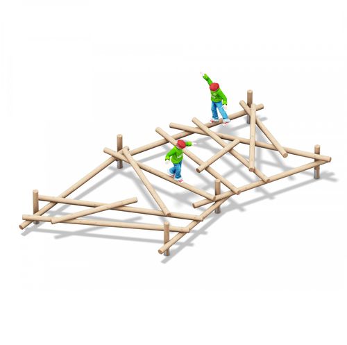 Trave d'equilibrio per parco giochi - MOKADI - Playparc