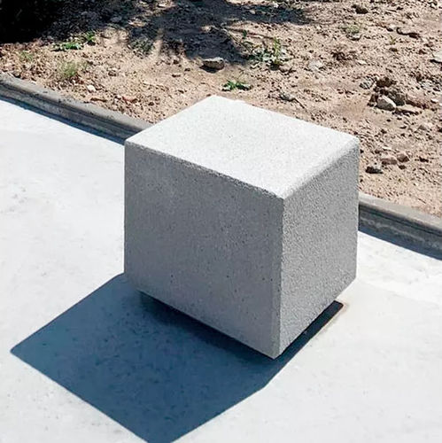 Sedia contemporanea - LARA CUBE  - Playparc - da esterno / in calcestruzzo / per spazi pubblici