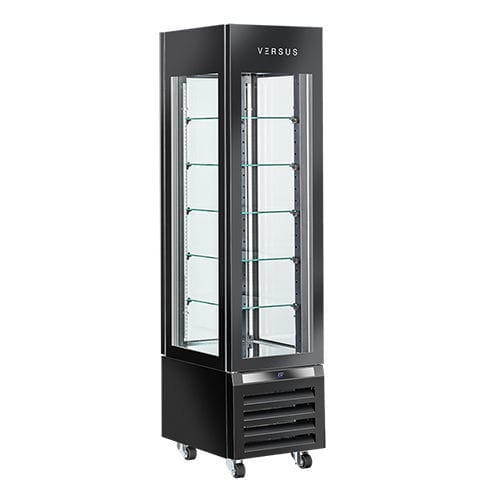 Vetrina refrigerata per pasticceria - VRP 304 series  - Versus - con scaffali / ad armadio / nera