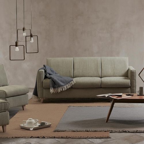 Divano modulare - Italo - Vitarelax - letto / contemporaneo / in tessuto