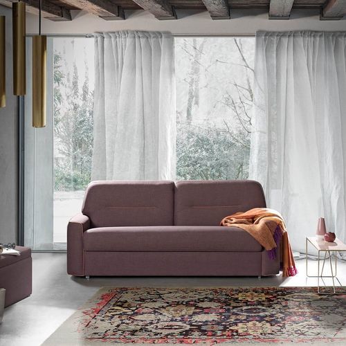 Divano letto - Extroverso - Vitarelax - compatto / contemporaneo / in tessuto