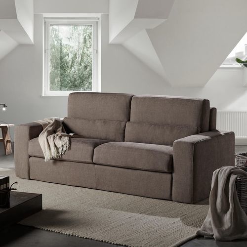 Divano letto - Shaila - Vitarelax - contemporaneo / in tessuto / in pelle