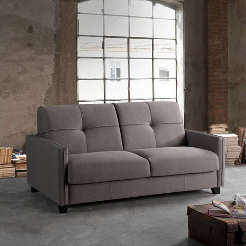 Divano letto - Magic - Vitarelax - contemporaneo / in tessuto / in pelle