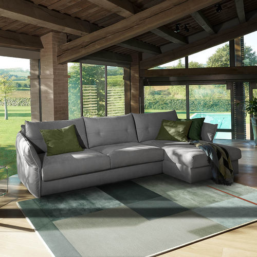 Divano modulare - Dobble - Vitarelax - letto / contemporaneo / in tessuto