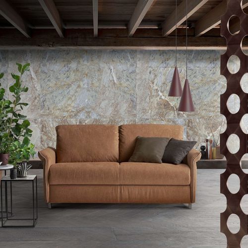 Divano letto - Ghost - Vitarelax - contemporaneo / in tessuto / in pelle