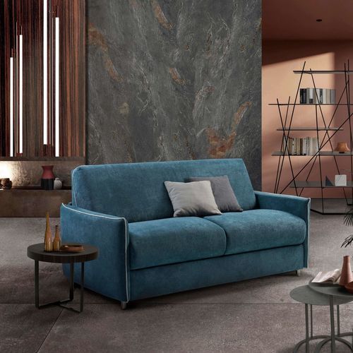 Divano letto - Giotto - Vitarelax - contemporaneo / in tessuto / in pelle