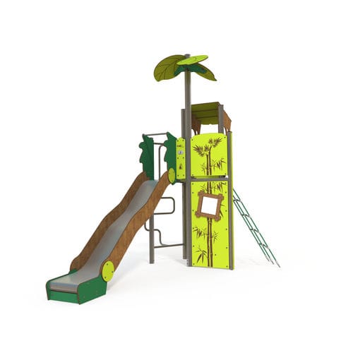 Struttura ludica per parco giochi - EX 15-1032-P15 - QUALI-Cité - per edifici pubblici / per enti locali / in acciaio inossidabile