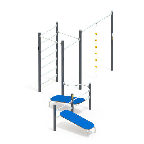 Attrezzature di street workout per spazio pubblico - SW 562-14 - QUALI-Cité - da esterno