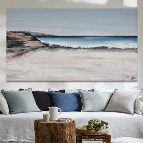 Quadro acrilico - PLAYA DE LAS NEGRAS - OHORIGINAL BUSINESS SL - misto / dipinto a mano / mare