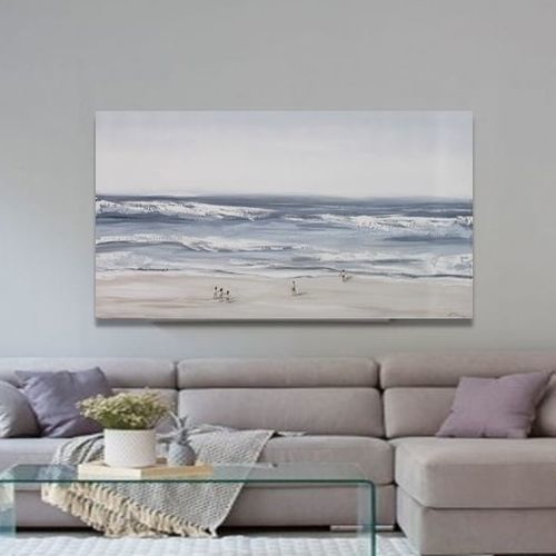 Quadro acrilico - PERSONAJES PLAYA - OHORIGINAL BUSINESS SL - misto / dipinto a mano / mare
