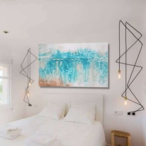 Quadro acrilico - MAREA TURQUESA - OHORIGINAL BUSINESS SL - misto / dipinto a mano / mare