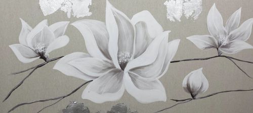 Quadro acrilico - FLOR SACO 3 - OHORIGINAL BUSINESS SL - misto / dipinto a mano / floreale