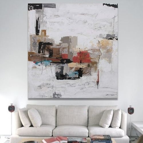 Quadro acrilico - HAMBURGO - OHORIGINAL BUSINESS SL - misto / dipinto a mano / astratto