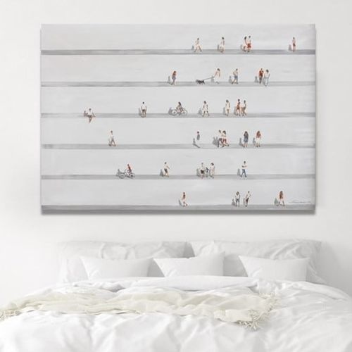 Quadro acrilico - ESCALONES  - OHORIGINAL BUSINESS SL - misto / dipinto a mano / contract