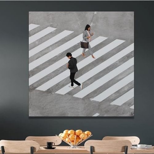 Quadro acrilico - PASO DE CEBRA 4 - OHORIGINAL BUSINESS SL - misto / dipinto a mano / arte figurativa
