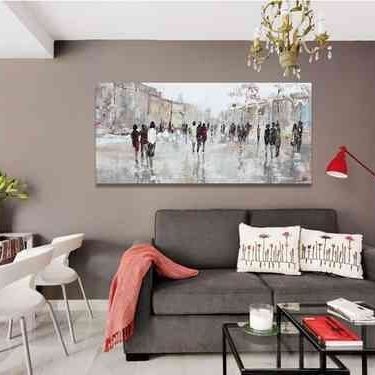 Quadro acrilico - MONTMARTRE - OHORIGINAL BUSINESS SL - misto / dipinto a mano / su tela