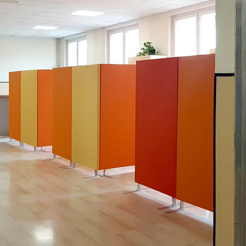 Parete amovibile - SHELTER® - Acustico - modulare / mobile / in PET